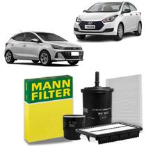 Kit Filtros Do Motor Hyundai HB20 1.0 2012 a 2019 HB20S 1.0 2016 a 2019