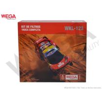 Kit filtros Fiat Strada 2010 a 2019 Wega WKL-123