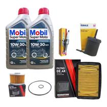 kit Filtros honda Cb 250 Twister 16/22 Vela Oleo 10w30 Gulf