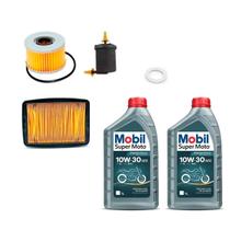 kit filtros honda Cb 250f Twister 2016 Á 2021 com oleo mobil kit filtros honda Cb 250f Twister 2016 Á 2021 com oleo mobil