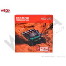 Kit filtros Honda Wr-V 2017 a 2023 Wega WKL-200