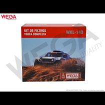 Kit filtros Jeep Renegade 2015 a 2023 Wega WKL-143
