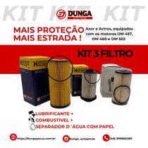 Kit Filtros Motor MBB OM457LA Bluetec5 Axor Actros 2018 a 2022