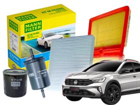 Kit Filtros Nivus 1.0 TSI 2020 2021 2022 - Original Mann