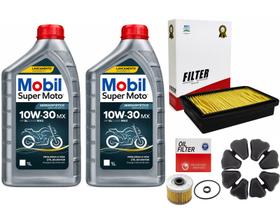Kit Filtros, Óleo 10w30, Coxim Coroa Cb 250f Twister 16 Até 22