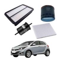 Kit Filtros Óleo Hyundai HB20 2012 A 2024 WKL225 Wega