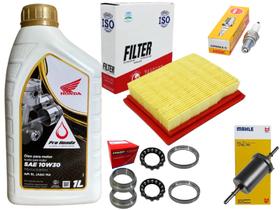 Kit Filtros, Oleo, Vela, Caixa De Direção Esférica Bros 160