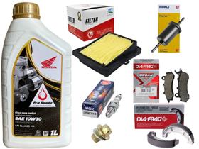 Kit Filtros, Óleo, Vela, Pastilha Titan 160/ Fan 160 18 Á 23