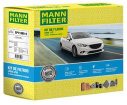 Kit Filtros Original Mann para Renault Kiwd - Ar, Óleo, Comb e Cabine