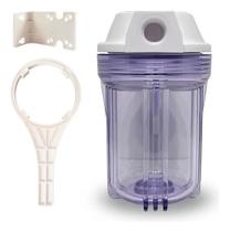 Kit Filtros Refis Polipropileno Cartucho Zeólita Branco Kit Filtros Refis Polipropileno Cartucho Zeólita Branco