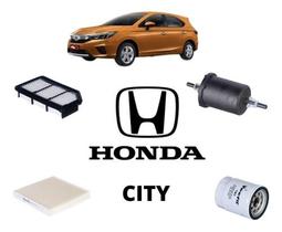 Kit filtros revisão honda city 1.5 16v 2015 em diante