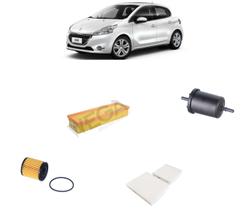 Kit filtros revisão peugeot 208 1.5 1.6 2013 diante