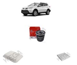 Kit filtros revisao toyota rav4 2.0 16v 2015 a 2019 - WEGA