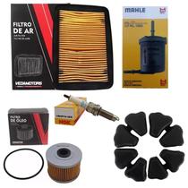 Kit Filtros + Vela + Coxim Coroa Cb 250f Twister 2016 a 2022