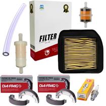 Kit Filtros, Vela, Lona Titan 125 00 Á 04 Fan 125 05 Á 08