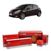 Kit Filtros Wega Citroen C3 e C4 Cactus Peugeot 208 e 2008