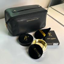 Kit Finalização LF Pro Pó Soft Eye Cor Escuro Esponja Soft Perfect e Necessaire Exclusiva (Presente) Kit Finalização LF Pro Pó Soft Eye Cor Escuro Esponja Soft Perfect e Necessaire Exclusiva (Presente)