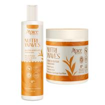 Kit Finalização Nutri Waves Creme de Pentear + Gelatina Apse Kit Finalização Nutri Waves Creme de Pentear + Gelatina Apse