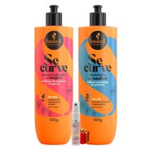 Kit Finalização Se Curve Creme Finalizador + Modelador De Cachos 500ml Haskell + Presente Lourre 15ml Kit Finalização Se Curve Creme Finalizador + Modelador De Cachos 500ml Haskell + Presente Lourre 15ml