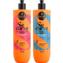 Kit Finalização Se Curve Creme Finalizador + Modelador De Cachos 500ml Haskell