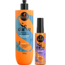 Kit Finalização Se Curve Modelador De Cachos 500ml + Sérum Óleo Haskell