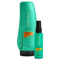 Kit Finalizador Crespos e Oleo Aneethun Linha Cachos System
