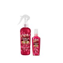 Kit Finalizador Dabelle Cereja Mania Spray Fluído Óleo 75ml Kit Finalizador Dabelle Cereja Mania Spray Fluído Óleo 75ml