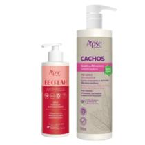 Kit Finalizadores Cachos BB Cream 200ml + Gelatina 500ml Apse Vegano