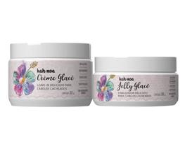 Kit Finalizadores Creme Glacê e Jelly Glacê Kah-Noa Kit Finalizadores Creme Glacê e Jelly Glacê Kah-Noa