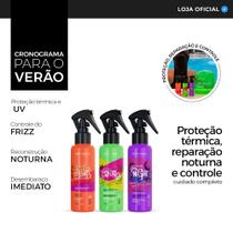 Kit finalizadores Intense hidratação, antifrizz e reparo noturno 120ml
