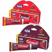 Kit Fini Carmed Hidratante Labial Diário Amora Clara Escura