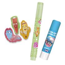 Kit Fini com Marcador de texto cola e borracha com cheirinho