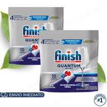 Kit Finish Detergente em Tablete para Lava Louças 10tabs Original Limpeza Profunda Contra Gordura Kit Finish Detergente em Tablete para Lava Louças 10tabs Original Limpeza Profunda Contra Gordura