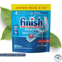 Kit Finish Detergente em Tablete para Lava Louças 30tabs Original Limpeza Profunda e Ação Poderosa