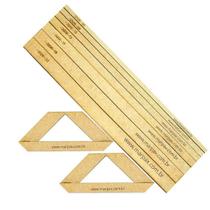 Kit Fio de Cabelo e Régua para Cartonagem MDF 09 UN MARPAX