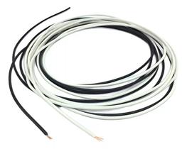 KIT fio LUTHIER 2m preto 2m BRANCO 22AWG eletrica guitarra