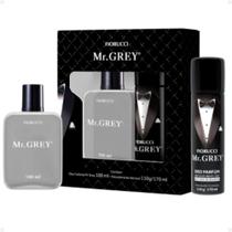 Kit Fiorucci Mr. Grey: Deo Colônia 100ml E Desodorante 170ml Kit Fiorucci Mr. Grey: Deo Colônia 100ml E Desodorante 170ml