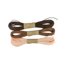 Kit Fios Decorativos de Papel Torcido Cores Nude - 2mm x 10 metros - 3 unidades - Rizzo