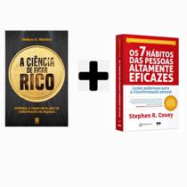 Kit físico, A Ciência de Ficar Rico + Os 7 Hábitos das Pessoas Altamente Eficazes, Edição Customizada Kit físico, A Ciência de Ficar Rico + Os 7 Hábitos das Pessoas Altamente Eficazes, Edição Customizada