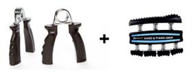 Kit Fisio 1- Exercitador De Dedo + 2- Exercitador De Mão