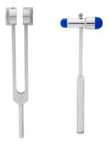 Kit Fisio Martelo Neuro Buck De Reflexo + Diapasão