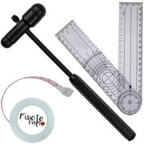 Kit Fisioterapia Goniometro Grande Martelo Buck Estagio
