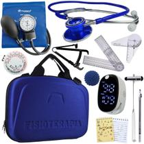Kit Fisioterapia Maleta Goniometro Martelo Buck Completo