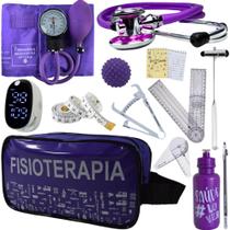 Kit Fisioterapia Maleta Goniometro Martelo Buck Completo