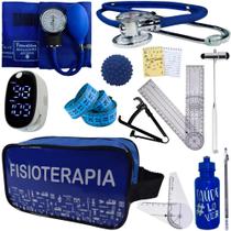 Kit Fisioterapia Maleta Goniometro Martelo Buck Completo