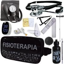 Kit Fisioterapia Maleta Goniometro Martelo Buck Completo