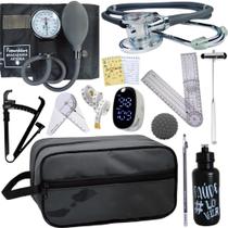 Kit Fisioterapia Maleta Goniometro Martelo Buck Completo