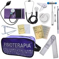 Kit Fisioterapia Necessaire Estampada Goniometro Martelo Buck Fita Imc premium Kit Fisioterapia Necessaire Estampada Goniometro Martelo Buck Fita Imc premium