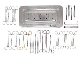 Kit Fístula Artério Venosa Social Instrumentos 30 Peças Kit Fístula Artério Venosa Social Instrumentos 30 Peças