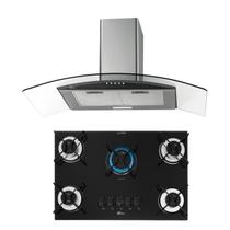 Kit Fit Line Fischer Coifa 90 cm e Cooktop 5B Aramado